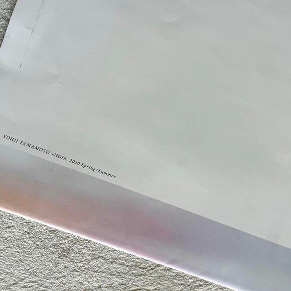Yohji yamamoto noir 2020 spring summer catalog - Picture 3 of 3